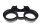 Carcassa strumentazione cover contachilometri cromato Kawasaki Z 900 RS 25-25