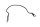 Stelkabel batteri minus jordforbindelse ledning BMW K 100 K100 K589 82-88
