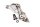 Soporte estribera pletina piloto izquierdo Aprilia SMV 750 Dorsoduro M551M 08-17