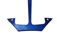 Rear seat cowl tail fairing center trim cover blue Suzuki SV 650 S WVBY 03-06