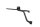 Soporte estribo pasajero izquierdo trasero Aprilia SMV 750 Dorsoduro M551M 08-17