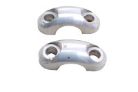 Handlebar clamps bar mount caps holders upper pair Suzuki SV 1000 S WVBX 03-07