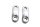 Handlebar clamps bar mount caps holders upper pair Suzuki SV 1000 S WVBX 03-07
