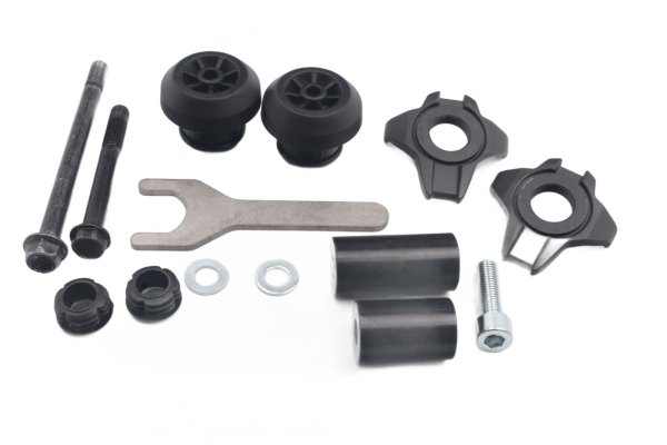 Kaatumatapit runkosuojat frame slider sarja vasen oikea Kawasaki Z 650 T 26-26