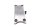 Support garde-boue avant patte fourche Moto Guzzi California III VW 87-93