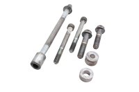 Engine mount bolts frame motor hanger spacers set Honda CBR 900 RR SC50 02-03