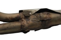 Pakosarja pakoputki downpipe kerääjä 4-1 jakotukki Kawasaki ZR 7S ZR750F H 01-04