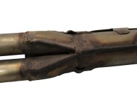 Pakosarja pakoputki downpipe kerääjä 4-1 jakotukki Kawasaki ZR 7S ZR750F H 01-04