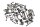 Tornillería motor kit pernos soporte racor agua Honda CBR 900 RR SC50 02-03