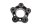 Porte-couronne arrière flasque de transmission silentblocs Aprilia RSV4 RK 09-12