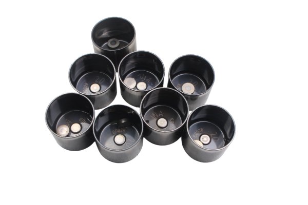 Poussoirs soupapes admission lot 8 pièces avant arrière Aprilia RSV4 RK 09-12