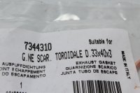 Uitlaatpakking spruitstuk ring 3 stuks BMW K 100 RS 2 Ventiler K589 0502 83-89