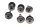 Vis couvre-culasse silentblocs avant arrière lot de 6 Aprilia RSV4 RK 09-12