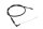 Gaszug Gasseil Bowdenzug Drosselklappenzug Seilzug BMW F 800 GS E8GS 0219 08-12