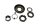 Steering stem nut set yoke dust cover washer YAMAHA BT 1100 Bulldog RP05 02-06