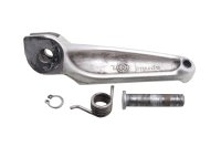 Repose-pied pilote avant gauche avec ressort axe circlip Aprilia RSV4 RK 09-12