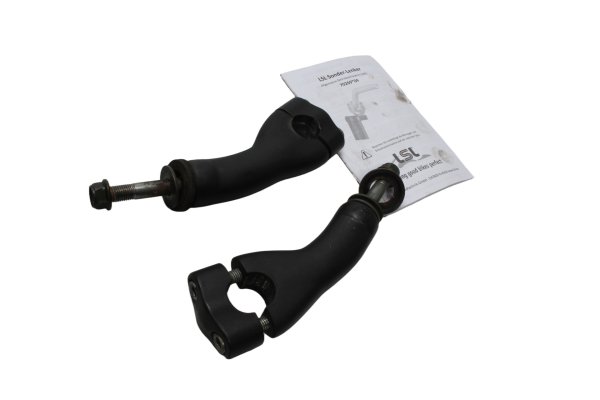 Handlebar risers clamp blocks mounts LSL black YAMAHA BT 1100 Bulldog RP05 02-06
