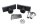 Fixation réservoir silentblocs entretoises vis rondelle Aprilia RSV4 RK 09-12