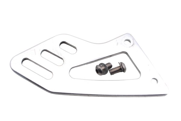 Protège-talon plaque platine repose-pied gauche avant Aprilia RSV4 RK 09-12