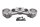 Gabelbrücke oben Lenkkopfbrücke mit Schrauben BMW F 800 GS E8GS 0219 08-12