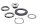 Steering stem nut castle ring tab washer top yoke set Aprilia RSV4 RK 09-12