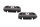Steuergerät Halter ECU CDI Aufnahme Lagerung Paar BMW F 800 GS E8GS 0219 08-12
