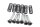 Ressorts embrayage vis coupelles 6 pièces plateau presseur Aprilia RSV4 RK 09-12