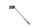 Axe sélecteur vitesses mécanisme commande boîte moteur Aprilia RSV4 RK 09-12