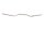 Manubrio barra sterzo tubo guida argento opaco BMW F 800 GS E8GS 0219 08-12