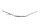 Manubrio barra sterzo tubo guida argento opaco BMW F 800 GS E8GS 0219 08-12