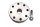 Rotor alternateur volant magnétique générateur avec vis Aprilia RSV4 RK 09-12