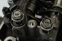 Cilinderkop voor kleppen tuimelaars motor Honda XRV 750 Africa Twin RD04 90-92