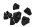 Silentblocs couronne amortisseur moyeu arrière YAMAHA BT 1100 Bulldog RP05 02-06