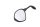 Rückspiegel links Lenkeraufnahme Gewinde Schwarz BMW F 800 GS E8GS 0219 08-12