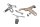 Support de carénage kit fixation patte entretoise vis Aprilia RSV4 RK 09-12