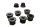Topplocksmuttrar sats 8 st fram bak cylinder YAMAHA BT 1100 Bulldog RP05 02-06