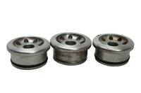 Rungon tulpat putken päätykorkit suojat 3 kpl YAMAHA BT 1100 Bulldog RP05 02-06