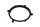 Alternator cover spacer ring stator front Moto Guzzi California III i.e VY 90-93