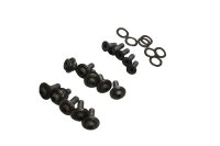 Jarrulevyn pultit ruuvit sarja holkit etu taka BMW R 1100 S 259 0422 R2S 98-05