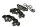 Jarrulevyn pultit ruuvit sarja holkit etu taka BMW R 1100 S 259 0422 R2S 98-05