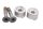 Contrappesi manubrio tappi sinistro destro con viti BMW F 800 GS E8GS 0219 08-12