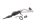Bremsepedal baghjul højre side med fjeder BMW R 1200 R R1ST K27 0400 11-14