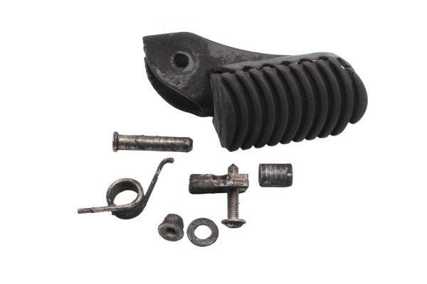 Pedana poggiapiedi pilota anteriore destra gomma BMW F 800 GS E8GS 0219 08-12