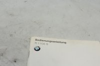 Omistajan käsikirja käyttöopas manuaali BMW R 1100 S 259 0422 R2S 98-05