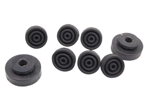 Gommini sella tamponi paracolpi kit 8 pezzi BMW F 800 GS E8GS 0219 08-12