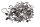 Kit viteria bulloni dadi rondelle carena telaio BMW F 800 GS E8GS 0219 08-12