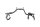 Kåbeholder frontramme beslag tankophæng foran BMW R 1200 R R1ST K27 0400 11-14
