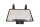 Kølerbeskyttelse oliekøler grill foran BMW R 1200 R R1ST K27 0400 11-14
