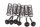 Molle frizione viti rondelle piatto spingidisco kit BMW F 800 GS E8GS 0219 08-12