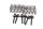 Molle frizione viti rondelle piatto spingidisco kit BMW F 800 GS E8GS 0219 08-12